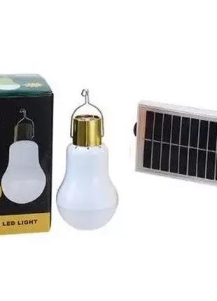 Кемпинговый аккумуляторный фонарь (лампа) YJK-002 + солнечная ...