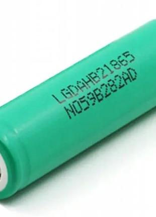 Аккумулятор высокотоковый LG Li-ion 18650 1500mAh (ICR18650 HB...