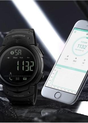 Спортивные смарт часы Skmei 1301 Шагомер Bluetooth ударопрочны...