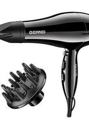 Профессиональный фен для волос Gemei GM 103 2400 Вт