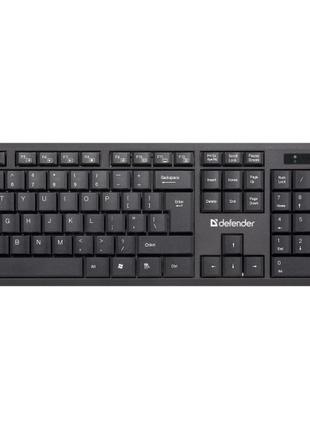 Комплект Defender Harvard C-945 клавиатура и мышь (черная)