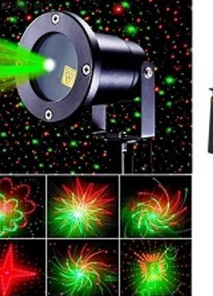 Уличный лазерный прожектор проектор Waterproof Lazer Звездное ...