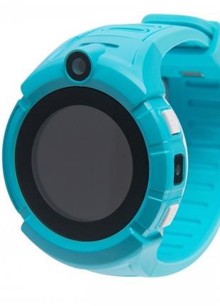 Умные детские смарт часы Q360 Smart Baby Watch GPS Голубой