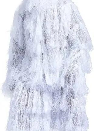 Легкий маскировочный костюм Зима (Белый)