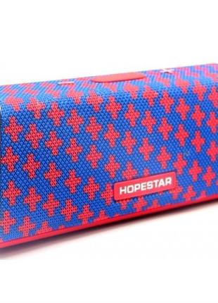 Портативна Bluetooth-колонка Hopestar H23 Blue/Red