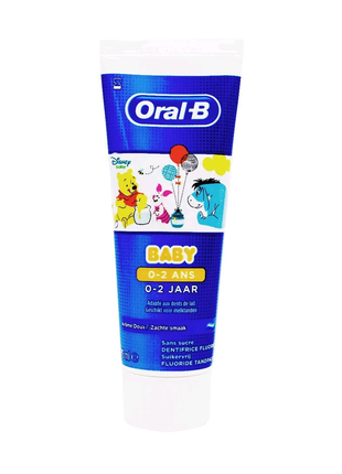 Детская зубная паста Oral-B Winnie Pooh Toothpast,75 мл ( 0-2 р )