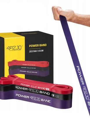 Эспандер-петля 4FIZJO Power Band 6-26 кг (резина для фитнеса и...