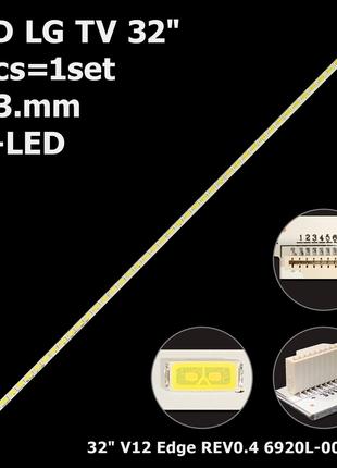 LED підсвітка LG TV 32" V12 Edge REV0.4 REV1.1 6920L-0001C 692...