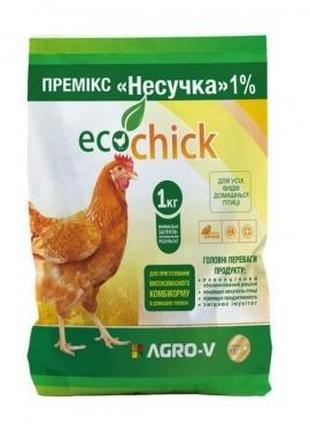Премикс ECOchick Несушка 1% - для кур несушек - ТМ АГРО - В - ...
