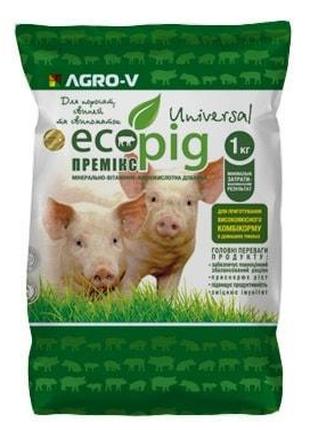 1 кг Премікс для Поросят, Свиней Ecopig - U Універсальний 3/2%...