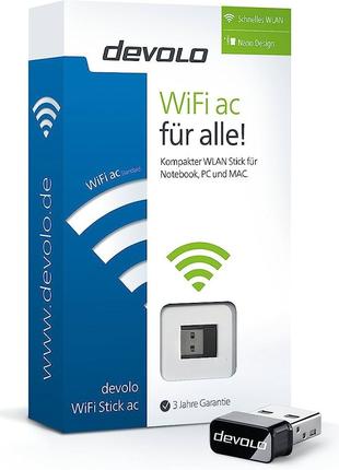 Сетевая карта Wi-Fi 5 Ггц Devolo WiFi Stick ac (9706)