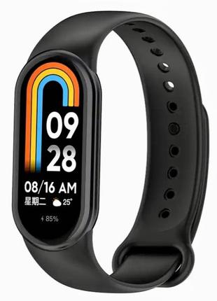 Ремешок/браслет для Xiaomi Mi Band 8 (черный)