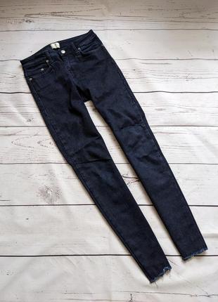 Темно синие плотные джинсы  от gant