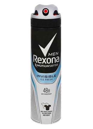 Дезодорант (Спрей) чол. 150 мл Прозорий лід ТМ REXONA