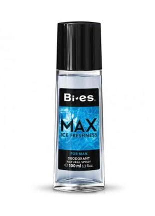 Дезодорант чоловічий Max 100 мл (cкло) ТМ BI-ES