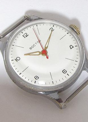 Часы СССР ВОСТОК милитари редкие 17 кам. 2-1956г обслужены