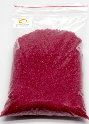 Песок кварцевый красный, фракция 1-1,5, 500г/упаковка