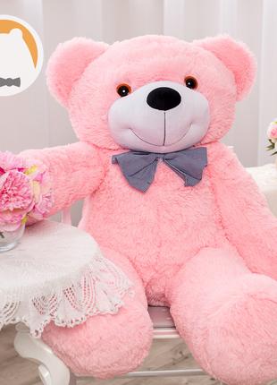 Большой плюшевый медведь Фокси, 120 см, розовый