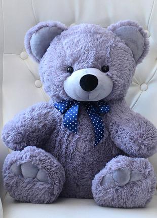 Плюшевый медвежонок Томми, 70 см, серый