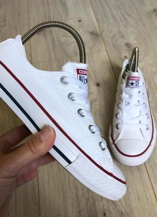 Кеди білі converse (оригінал) р. 31.5