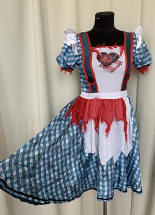 Аліса зомбі костюм карнавальне плаття