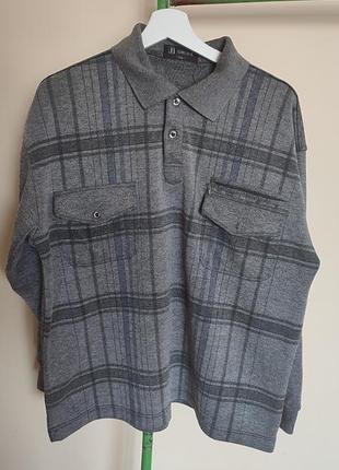 Реглан кофта свитер на флисе мужская