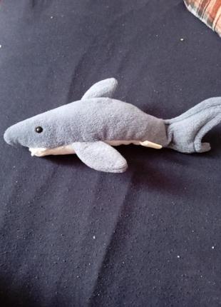Мягкая игрушка акула антистресс, в подарок мышка