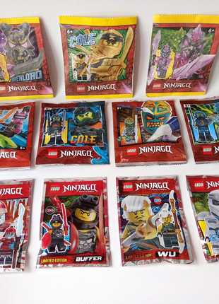 Міні лего фігурки Ніндзяго.Ninjago.LEGO.Overlord.Richie.Buffer.Wu