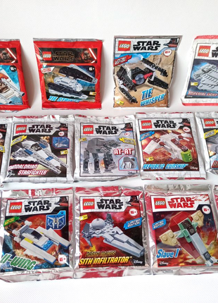Міні лего набори з фільму "Зоряні війни". Star Wars. Disney. LEGO