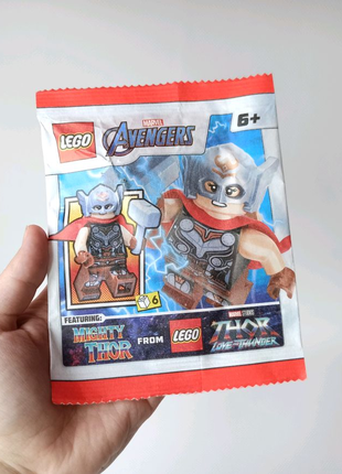 Міні лего "Тор" марвел супергерой фігурка. Thor. Marvel. Lego.