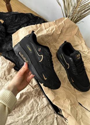 Nike air max 90 black gold 🖤
