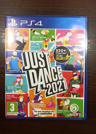 Диск Just Dance 2021 для PlayStation 4