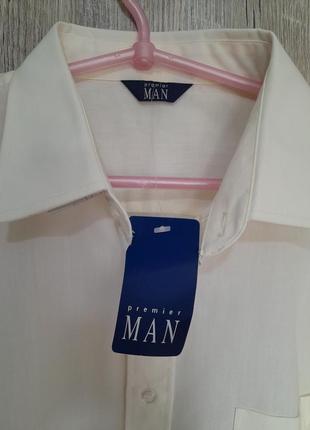 Новая качественная мужская рубашка 18 размер (54-56 наш)