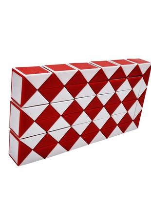 Игра-головоломка кубик рубика змейка mc9-9 большая (красный)