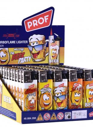 Зажигалка Prof Lighters with Beer logo's