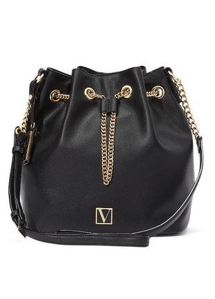 The victoria bucket bag black lily - сумка victoria bucket bag