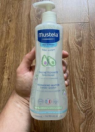 Mustela очищаюча вода no-rinse cleansing water with avocado