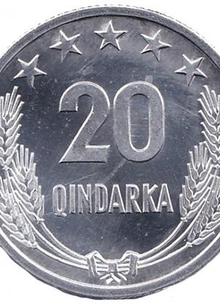 Албания › Народная Республика › 20 киндарок, 1969 25 лет Освоб...
