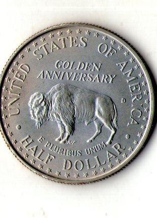 США ½ доллара, 1991 50 лет Национальному мемориалу Рашмор №181