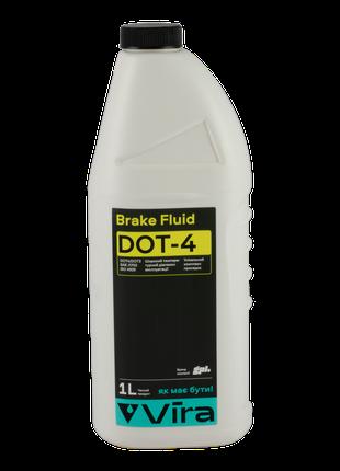 Тормозная жидкость Brake Fluid DOT-4 1 л (Vi1002) Vira