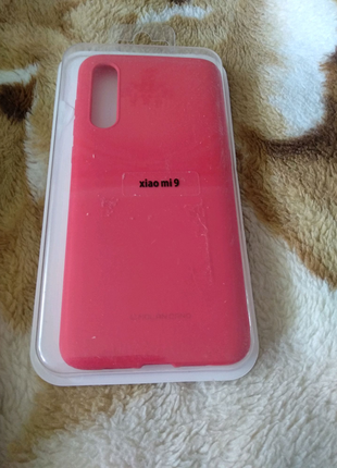 Чохол накладка для Xiaomi mi 9 red