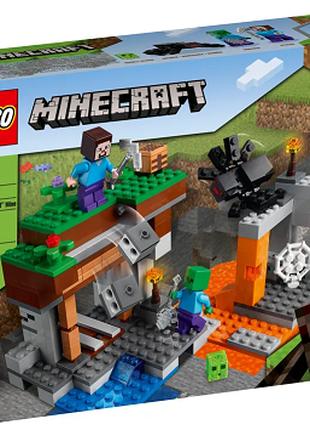 Конструктор LEGO Minecraft Заброшенная шахта 248 деталей (21166)