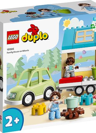 Конструктор LEGO DUPLO Town Семейный дом на колесах 31 деталь ...