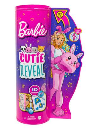 Лялька Барбі Сюрприз у костюмі Милий Кролик Змінює колір Barbi...