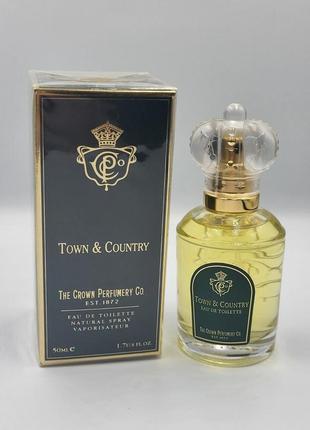 Town &amp; country the crown perfumery co. 50ml eau de toilett...