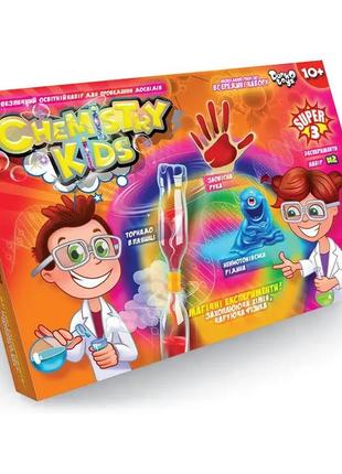 Набор для проведения опытов danko toys chemistry kids малый №2...