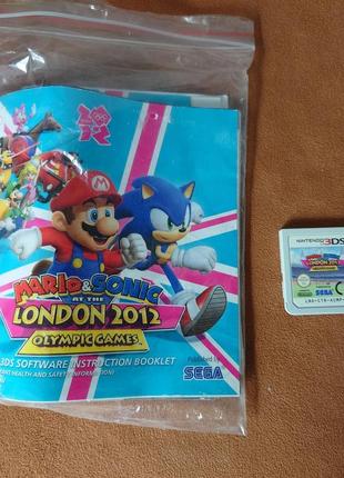 Картридж Nintendo 3DS - Mario Sonic at the Olympic Games