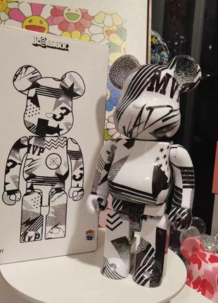 Колекційна іграшка Bearbrick Li Ning Fashion Macau 28см [400%]