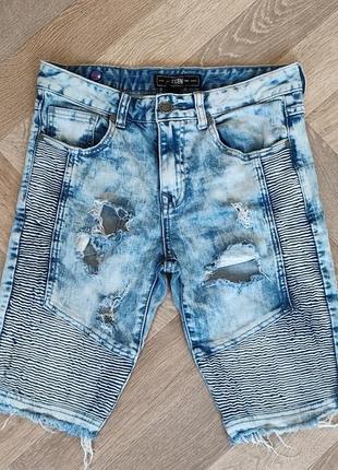 Fsbn джинсовые стретчевые шорты, турочница