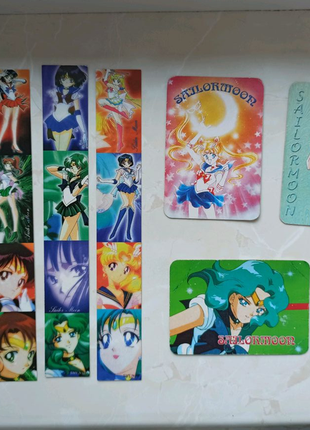 Колекція наклейки закладки календарики Sailor Moon